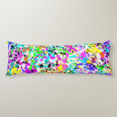 Splatter Paint Lichaamskussen (Voorkant)