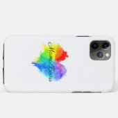 Splatter Rainbow Heart Phone Case (Achterkant (horizontaal))