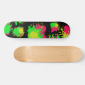 Splatter Skateboard (Horizontaal)