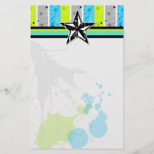 Splatter Star Briefpapier