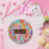 Splatter Surprise Papieren Bordje (Feest)