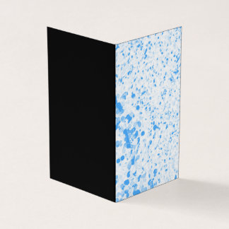 Splatter Texture - Blue Kaart