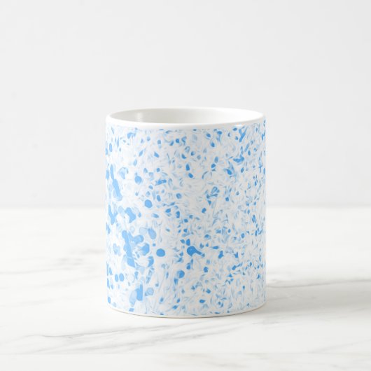 Splatter Texture - Blue Koffiemok (Center)