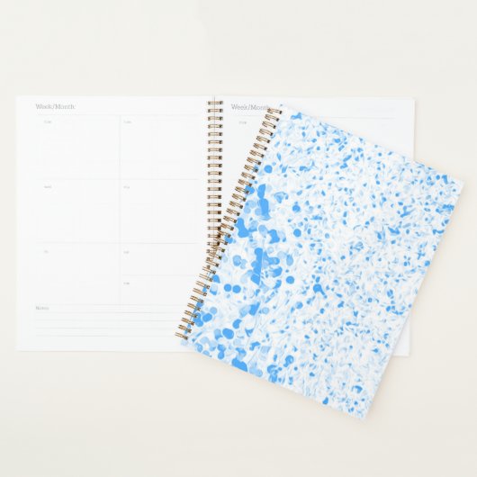 Splatter Texture - Blue Planner (Display)