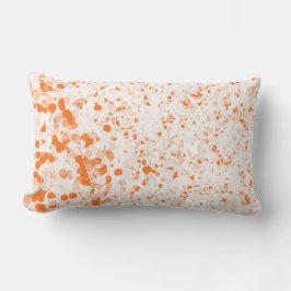 Splatter Texture - Orange Kussen