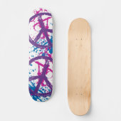 SPLATTER VAN DE VREDESSIGNALEN SKATEBOARD (Voorkant)