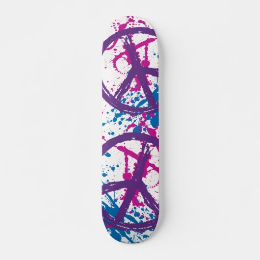 SPLATTER VAN DE VREDESSIGNALEN SKATEBOARD (Voorkant)