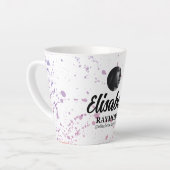 Splatter Waterverf Latte-Mok Latte Mok (Linkerhoek)