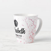 Splatter Waterverf Latte-Mok Latte Mok (Rechterhoek)