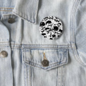 spleetskulls afdrukken ronde button 5,7 cm (In situ)