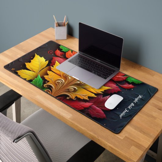 "Splendeur des feuilles d'hiver" (Bureau 2)