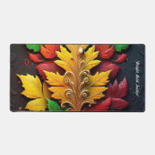 "Splendeur des feuilles d'hiver" (Recto)