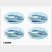 Splendid Cruise Ship Sticker (Feuille)