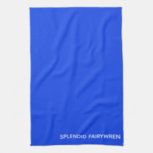 Splendid Fairywren Blue Color Name Theedoek