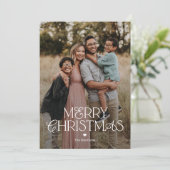 Splendid Mix Joyeux Carte photo Noël (Debout devant)