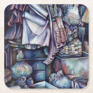 Splendid Tekka Center's Specials, Singapore Vierkante Kartonnen Onderzetter