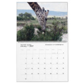 Splendid Wild Creatures - calendrier kenyan (deux  (Jan 2027)