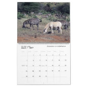 Splendid Wild Creatures - calendrier kenyan (deux  (Mar 2027)