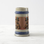 Splendide Yorkshire Terriers Stein Mug (Centre)