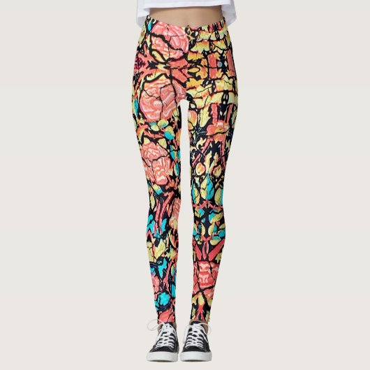 Splendidlee - Abstract 00 Art Leggings (Voorkant)