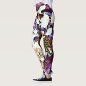 SplendidLee - Leggings Abstraits d'art sur le merc (Gauche)