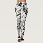 SplendidLee - Leggings d'impression d'objets d'art (Dos)