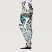 SplendidLee - Leggings d'impression d'objets d'art (Gauche)