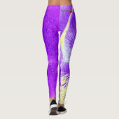 SplendidLee - Leggings Impression d'Art Photo Néga (Dos)