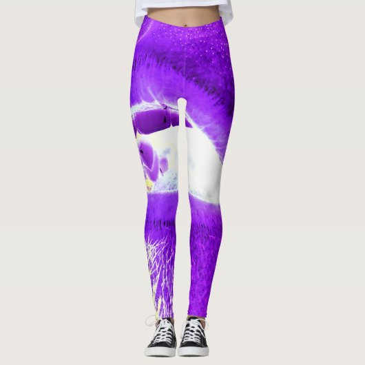 SplendidLee - Leggings Impression d'Art Photo Néga (Devant)
