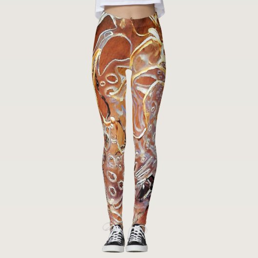 SplendidLee - Upcycle Art Print Leggings (Voorkant)
