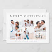 Splendor d'hiver | Carte de collage photo de vacan (Devant)