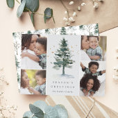 Splendor d'hiver | Carte de collage photo de vacan