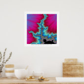 Splendor op het glas poster (Keuken)