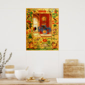 Splendor Solis: Kunstwapens Poster (Keuken)