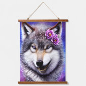 Splendor van de Wolf Hangend Wandkleed (Voorkant)