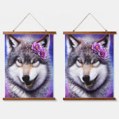 Splendor van de Wolf Hangend Wandkleed (Dubbel)