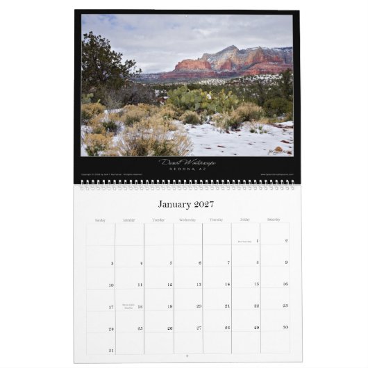 Splendorous 2009 séjourne le calendrier (Jan 2027)