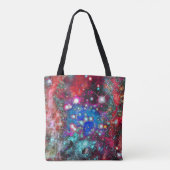 Splendorous Star Field Canvas tas (Achterkant)