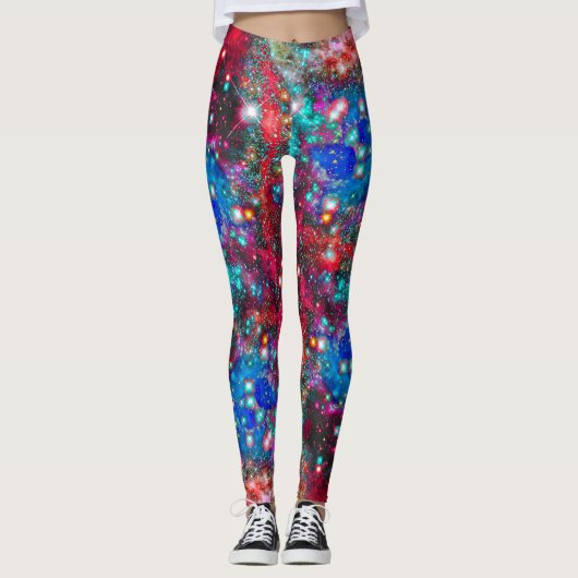 Splendorous Star Field partout sur les Leggings d' (Devant)