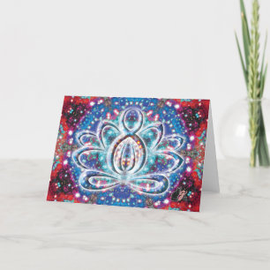 Splendorous Zen Lotus Kaart