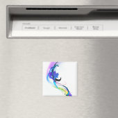 Spletters abstracte morning Glory Paint Magneet (Insitu (Vaatwasser))