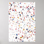 Spletters voor moderne verf uit de middeneeuwen poster (Voorkant)