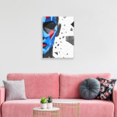 Splinters I – Fragmented Identity Art Canvas Afdruk (Insitu (Woonkamer))