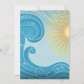 Splish Splash Anniversaire Bash Party Invitation (Dos)