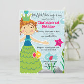 Splish Splash Fun Water leukste uitnodiging (Staand voorkant)