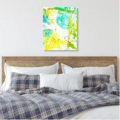 Splish Splash II Canvas Afdruk (Insitu (Slaapkamer))