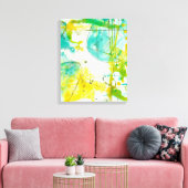 Splish Splash II Canvas Afdruk (Insitu (Woonkamer))