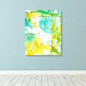 Splish Splash II Canvas Afdruk (Insitu (Houten vloer))