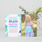 Splish Splash invitation anniversaire Fête de la p (Debout devant)