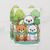 Splish Splash! Kaart (Voorkant / Achterkant)